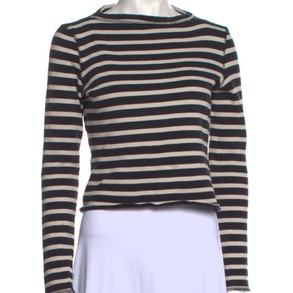 Jean Paul Gaultier Vintage 90s Nautical Striped Sweater